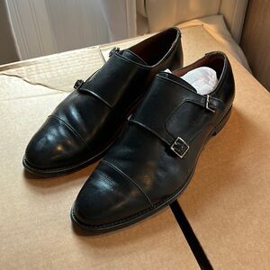 Allen Edmonds Monk Double Strap, Size 123e, Black